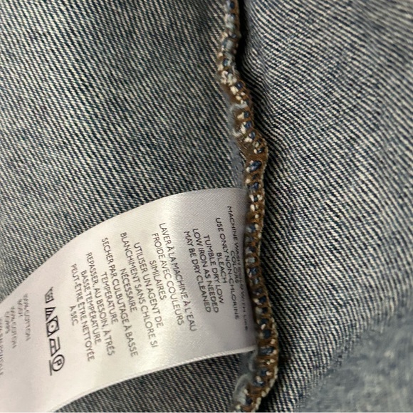 We the free jade denim jacket size medium - Picture 12 of 13